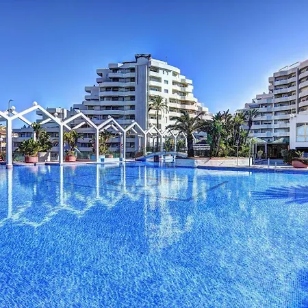 Pool View In Benalbeach *